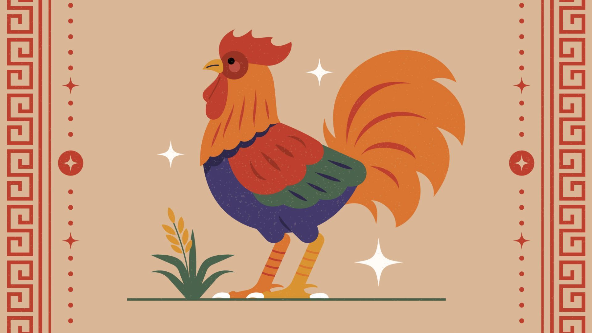 Rooster zodiac sign