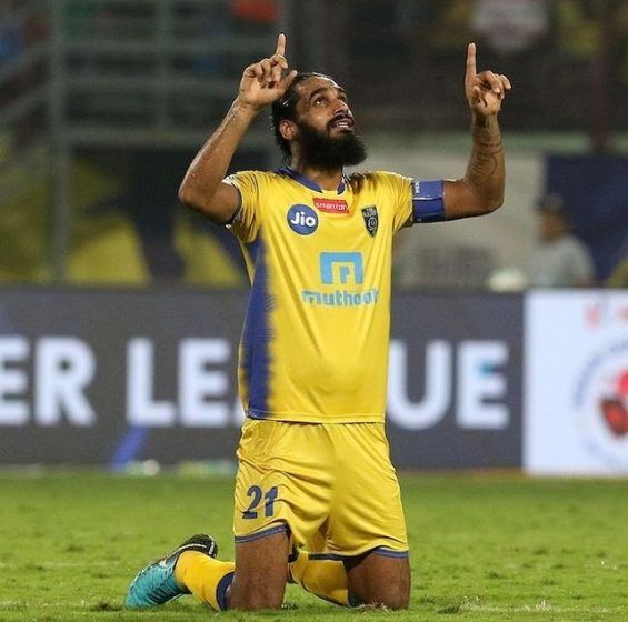 Kerala Blasters to bring back Jhingan's jersey number 21 - The Week