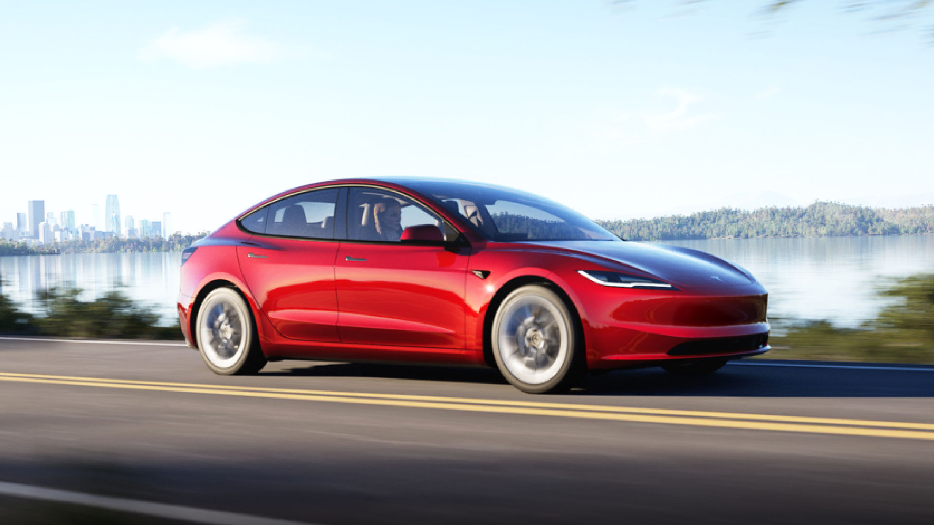 Tesla Model 3 2017 - 2024 - Full Set - Beige Neoprene