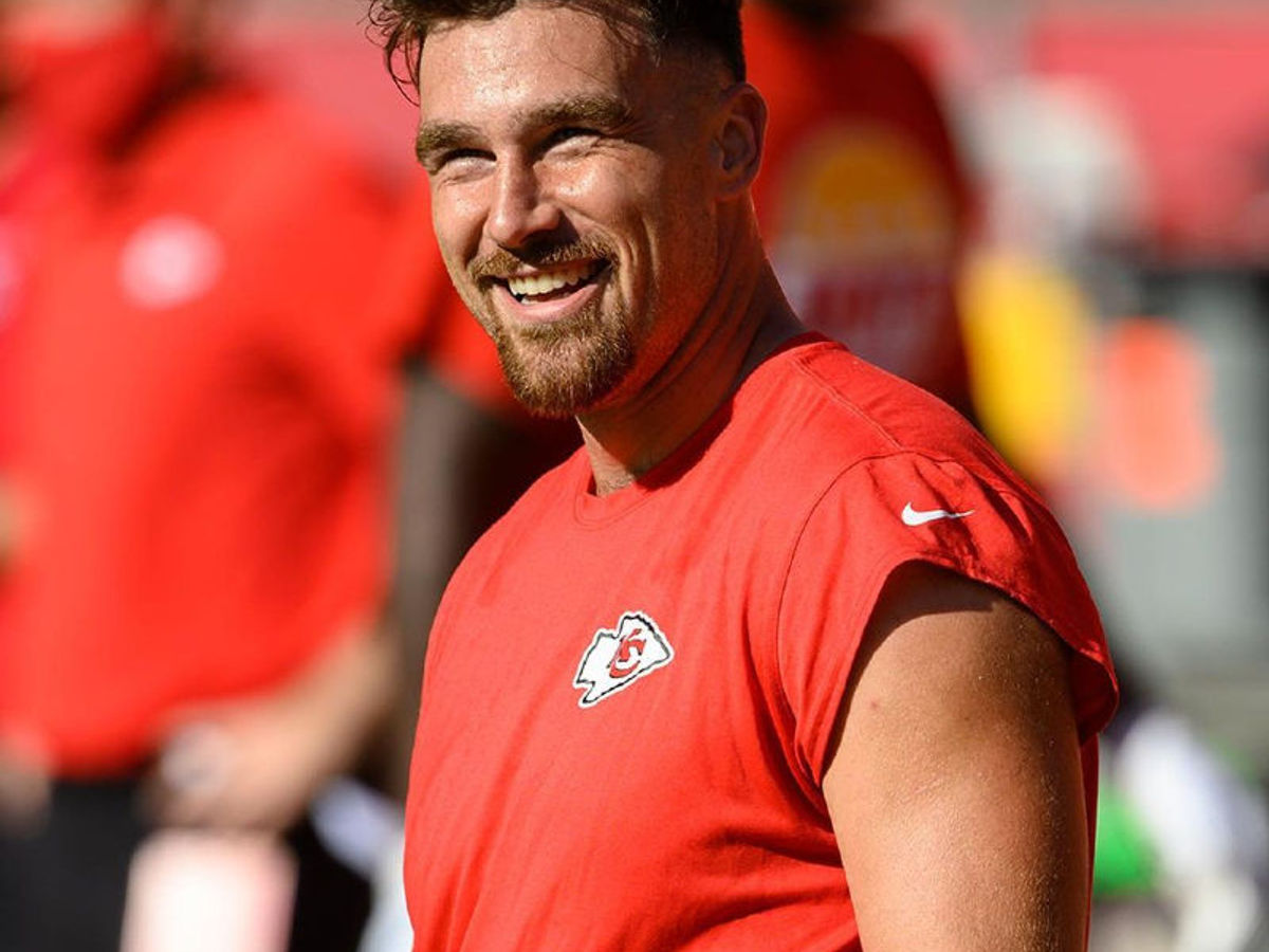 Travis Kelce merch spotted in Tampa months after Taylor Swift's performance