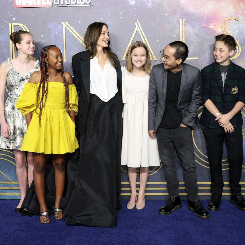 Meet Brad Pitt And Angelina Jolie's Kids In Order Of Chronology