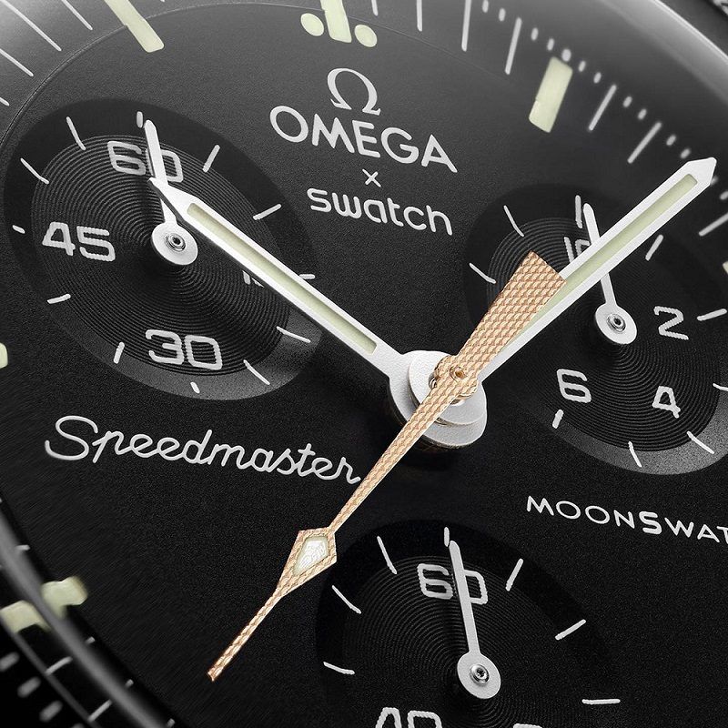 A Special Harvest Moon Mission To Moonshine Gold Watch From Omega X Swatch Is Here