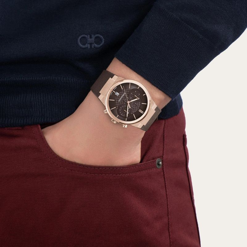 Ferragamo Unveils Fall/Winter 2023 Supreme Chrono Watch Collection