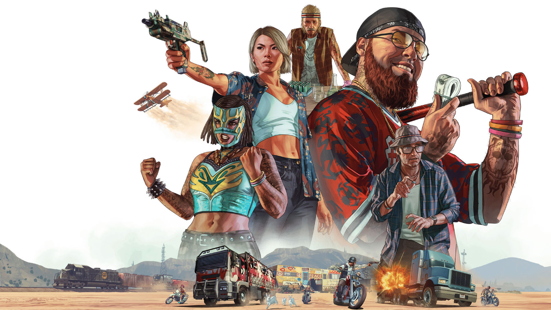 Rockstar Games Wallpaper 4K