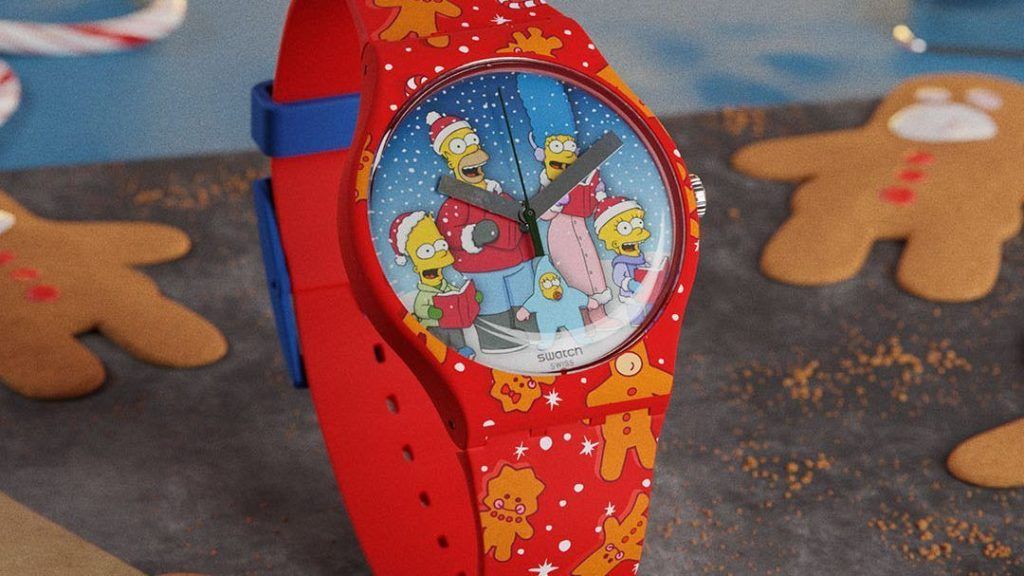 Swatch x ‘The Simpsons’: A Merry Feast Of New Holiday Designs