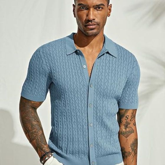 The best knitted polo shirts for men - Augustman India