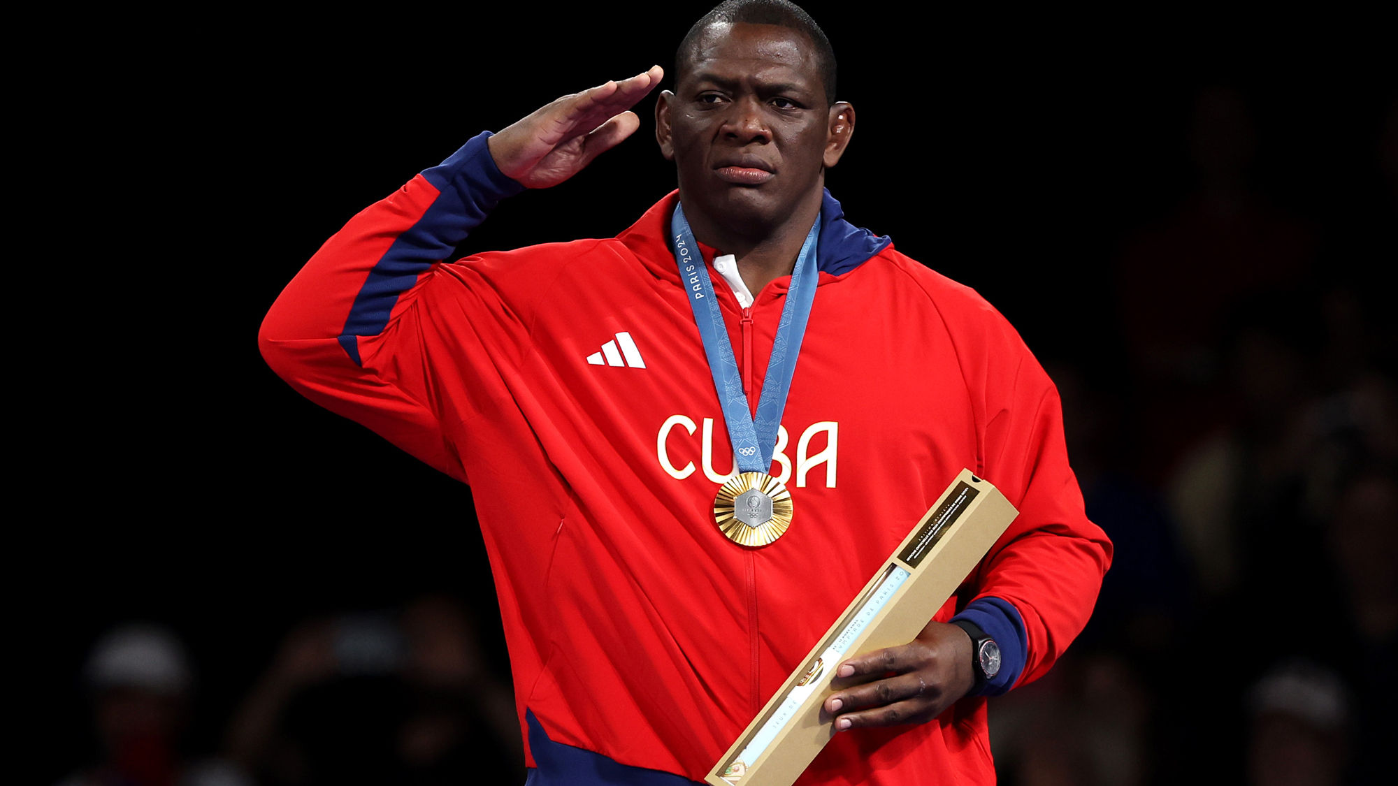 Mijaín López Núñez wins historic fifth straight Olympic gold 